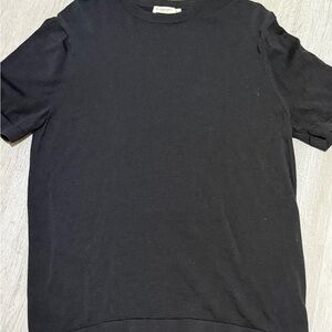 Suit Supply Men's Black cotton T-Shirt size medium